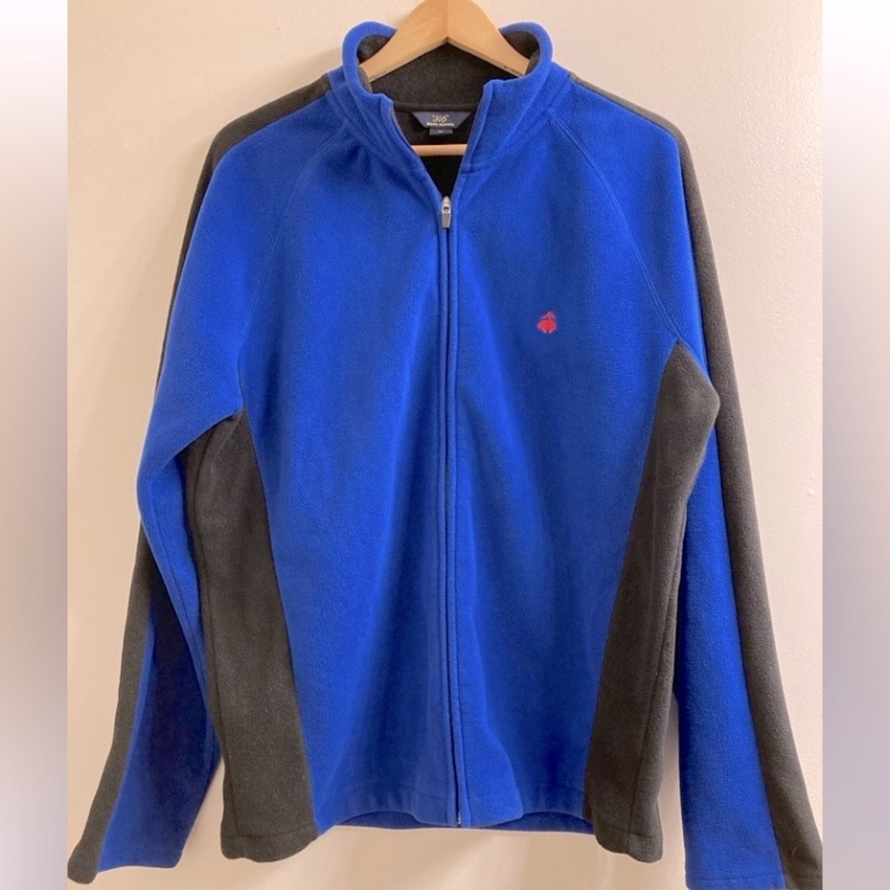 Brooks Brothers Full Zip Polar Fleece Jacke